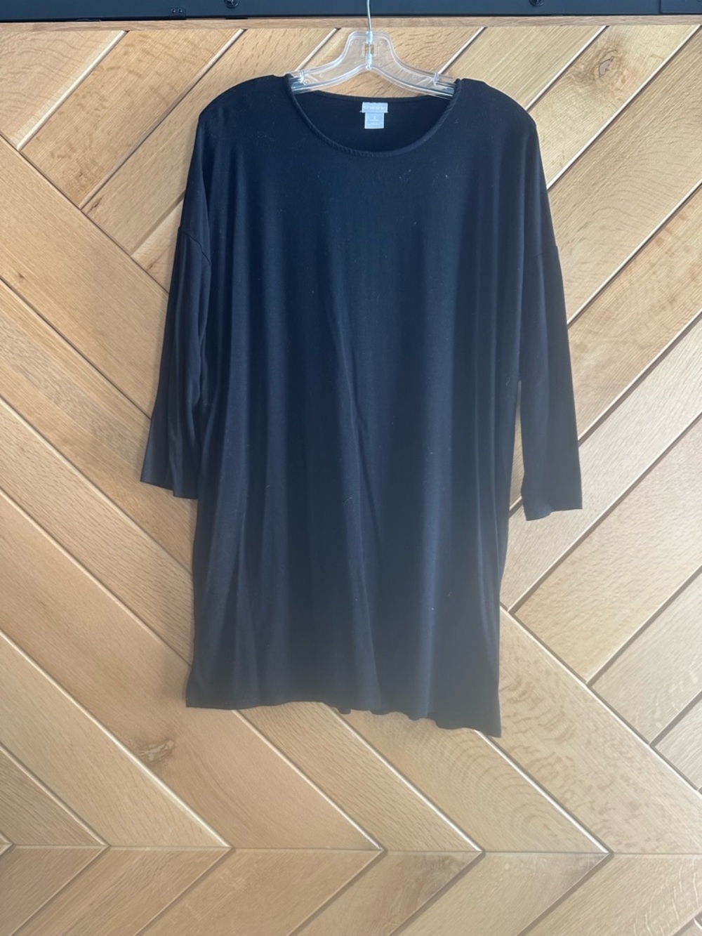 Chico’s -  Black Tunic Top